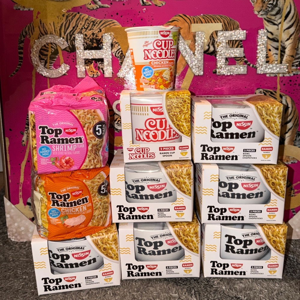 Mystery Nissin Bowl & Cup of Noodles Ramen Bundle Game-PICK YOUR LUCKY BOWL